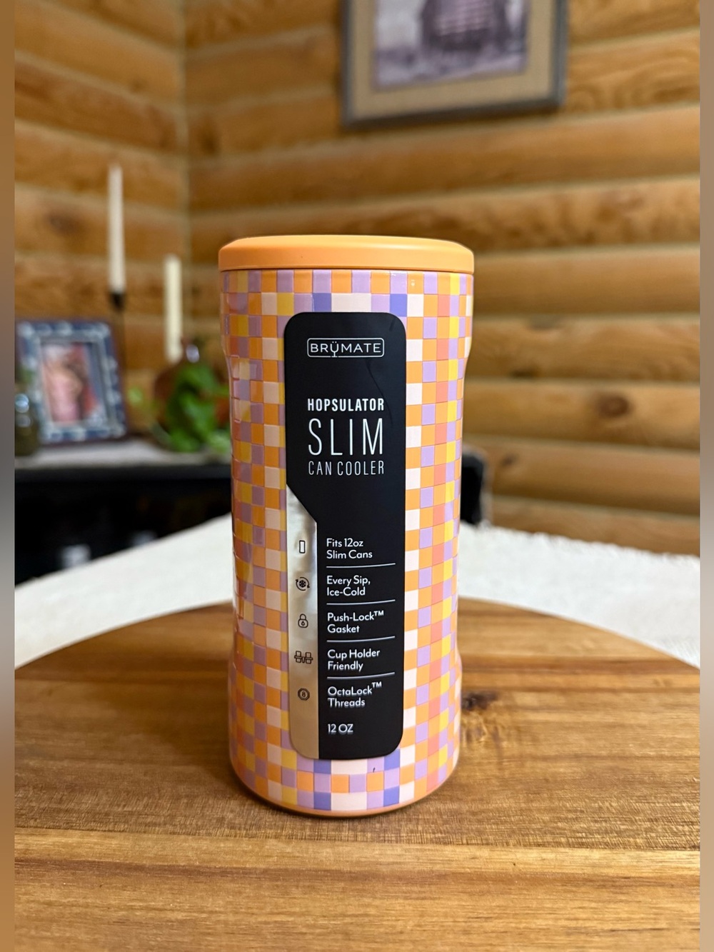 VIBE CHECK Brumate 12oz Hopsulator Slim Can Cooler • LIMITED EDITION